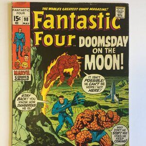 Fantastic Four #98 (May 1970, Marvel) Doomsday on the Moon!